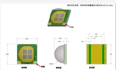 透射光影 探秘5050 10W四芯片CREE灯珠的技术与商业化之路